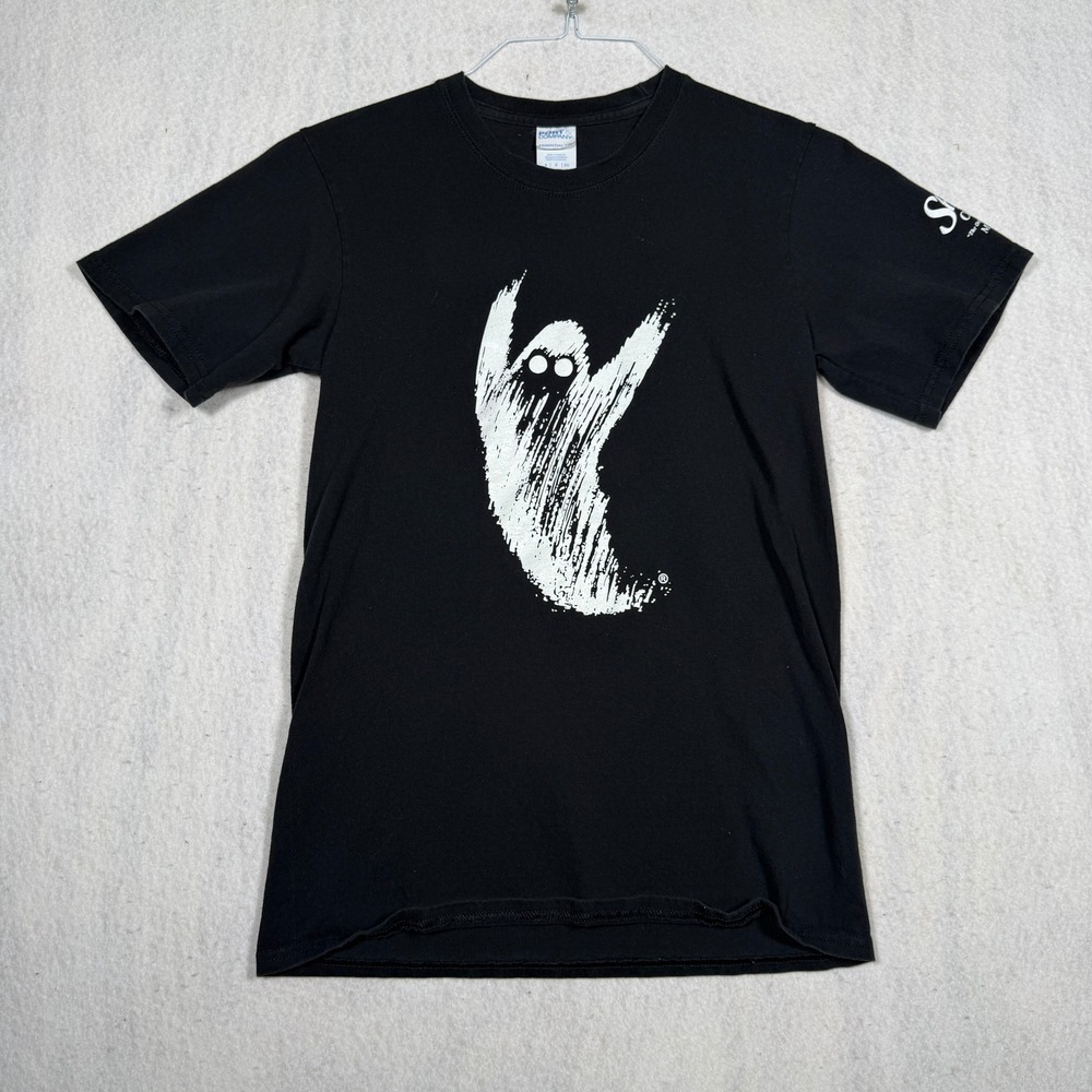 I Slept With A Ghost T-Shirt Black Small Shakers Cigar Bar T Shirt Small
